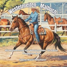 Westernreiten - Malbuch - für