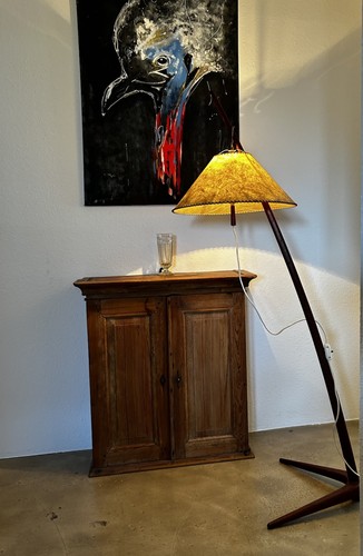 Mid century dornstab - mid-century, stehlampe