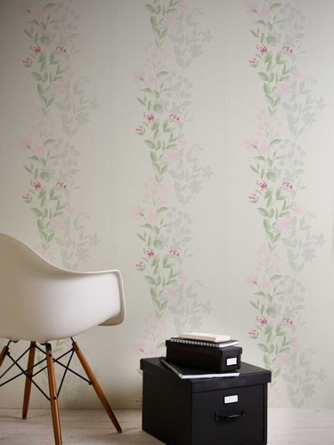 Tapete floral motiv - floral-motiv,, aquarell