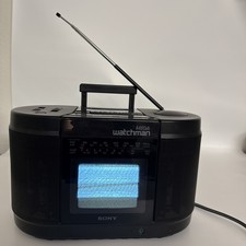 VTG Sony Mega Watchman TV AM
