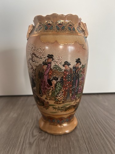 Vintage satsuma stil - vase, –