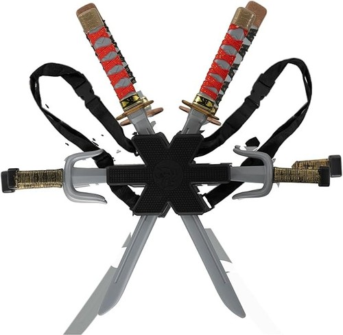 Rotes ninja schwert mit - rotes,