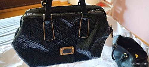 Guess damen handtasche schwarz - guess,