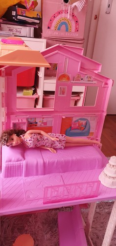 Barbie ferienhaus mit - barbie,