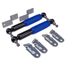 Einachser Rad Stoßdämpfer Set blau bis 1350kg für PKW Anhänger