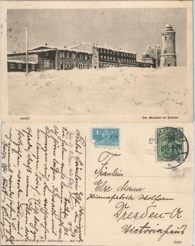 Ilsenburg harz winter 1915 - ilsenburg, 1