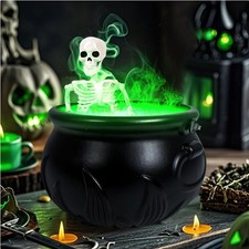 Deko Hexenkessel mit grünem