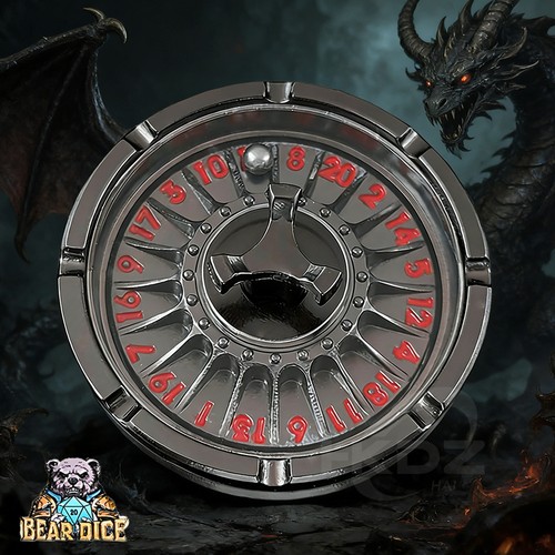 Metall w20 roulette rpg - metall,