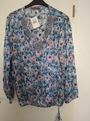 Seidenbluse mit perlen - seidenbluse,