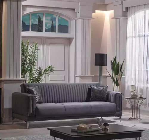 Graues sofa wohnzimmer - sofa,