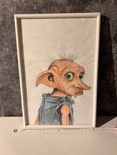 Dobby A4 Zeichnung Harry Potter Bild
