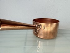 Mauviel 1830 Kasserolle Kupfer Zuckertopf Kupfergriff 12cm/7cm/0,8L