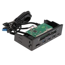 USB3.0 Hub eSATA 5.25 "Interner Kartenleser Dashboard Media Front Panel