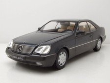Mercedes 600 SEC, C140, 1992, metallic-anthrazit, Limitiert, KK-Scale 1:18, OVP