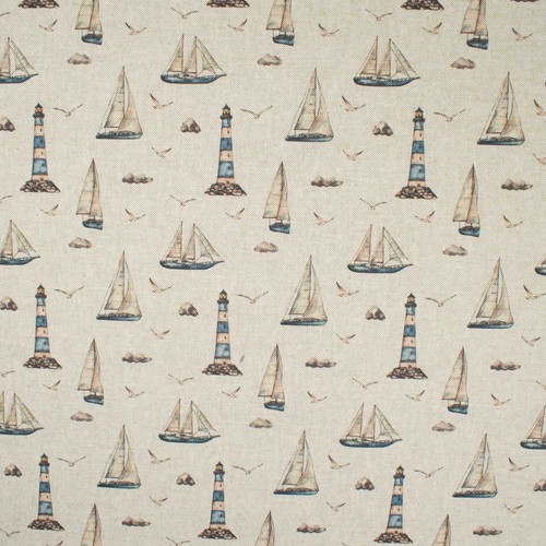 Dekostoff maritim beige loneta - maritim,
