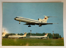 Postkarte Aeroflot TU154 Plane