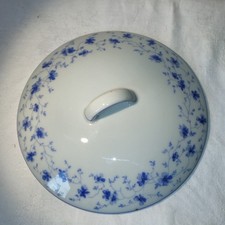 Arzberg Porzellan Blaublüte Deckel einer Terrine 20 cm Durchmesser