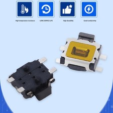 10Pcs Micro Switch SMD 4Pin