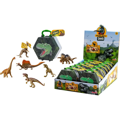 Dinosaurier box 6 stück - dinosaurier, box,