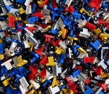 Lego Auto Fahrzeug Teile Lenkrad Lenkung Zufällig 15 Stück 3829 R2