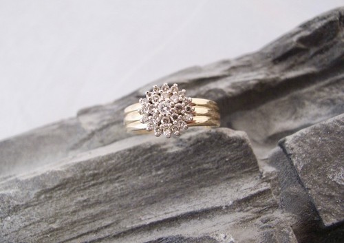 Ring mit karat brillanten - mit,