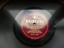 3039/ MARTIN EWERS-Badenweiler Marsch-Mussinan Marsch-WWII-78rpm Schellack