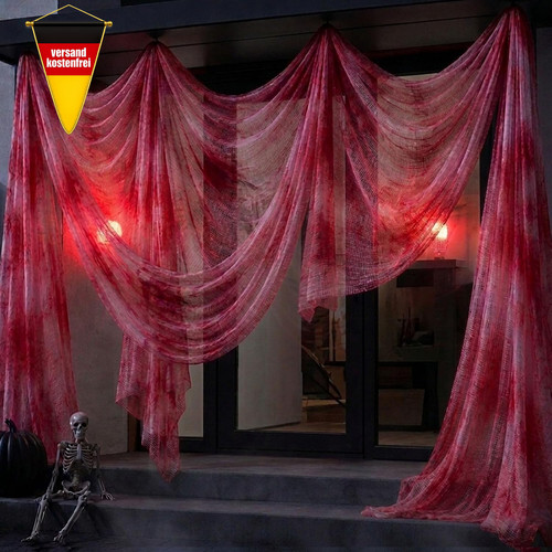 Halloween deko stoff 215x500cm - deko,