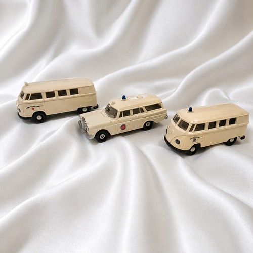 Vintage brekina modellautos - 3x,