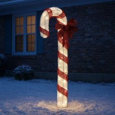 LED Zuckerstange mit Schleife