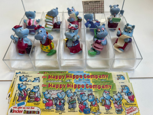 Figuren happy hippo - Ü-ei-figuren,