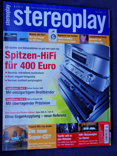 Stereoplay pro ject - stereoplay, 3/10,pro-ject