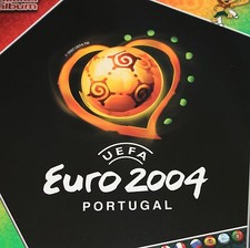 Panini EM UEFA EURO 2004 04 DISPLAY BOX TÜTEN STICKER ALBUM KOMPLETTSATZ SET