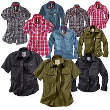 Trooper™ Raw Vintage ★ Sommer Hemd Woodcutter Lumberjack Jeans Damen und Herren