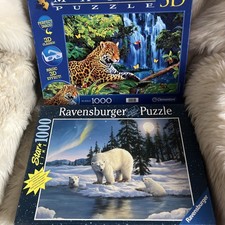 2 Puzzle  je 1000 Teile