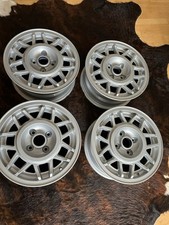 Alufelgen Snow Flake Silver  VW Golf 1  Cabrio