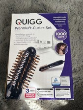 Quigg Warmluft-Curler-Set mit 6 Aufsätzen