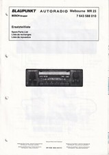 Service Manual-Anleitung für Blaupunkt Melbourne MR 23, 7 643 588 010 