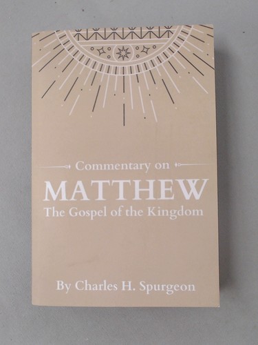Commentary matthew the - commentary, on