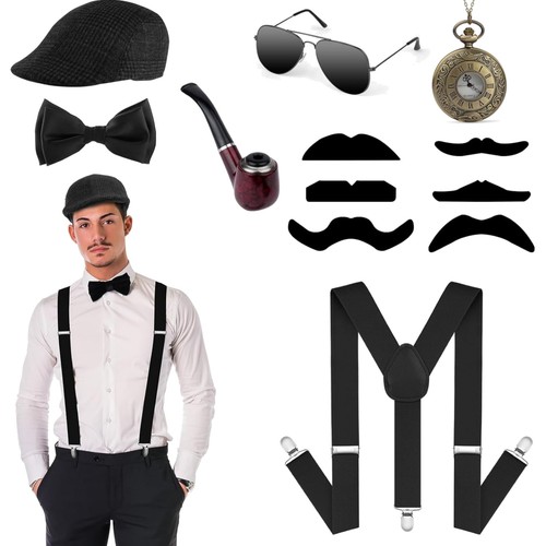 20er jahre kostüm herren set - kostüm,
