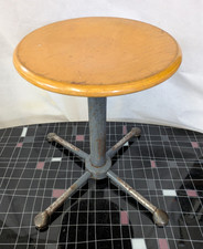 Original Drabert Atelier Drehstuhl Bauhaus Industriestuhl Hocker Behördenstuhl