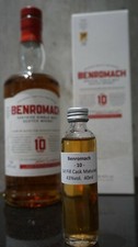 Benromach 10 Years Single Malt Whisky Sample 40 ml Dram 4 cl Scotch Sherry