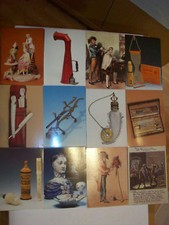 Konvolut 100 nostalgische Postkarten mit alten Motiven Friseur Barbier Zubehör