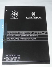 Werkstatthandbuch Motorroller Motor 50 cc 2-Takt automatik Gilera Piaggio 578108