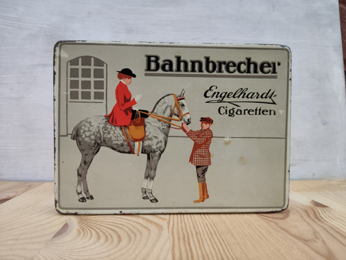 Alte blechdose cigaretten - blechdose,