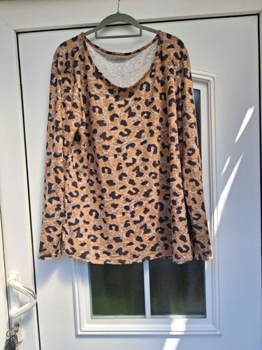 Damen leo shirt schwarz - schwarz, mit
