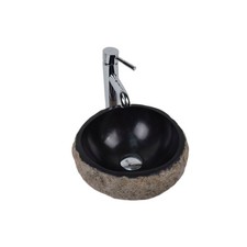 Stein Aufsatzwaschbecken RIVER