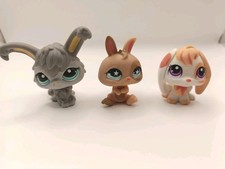 3x Littlest Pet Shop Figuren