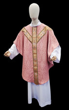 Rose damask ghotic chasuble