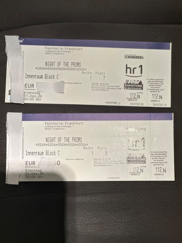 Tickets night the proms - night,