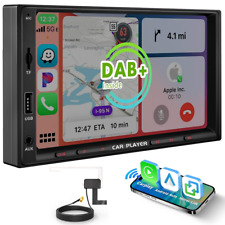 7" Double DIN Wireless CarPlay